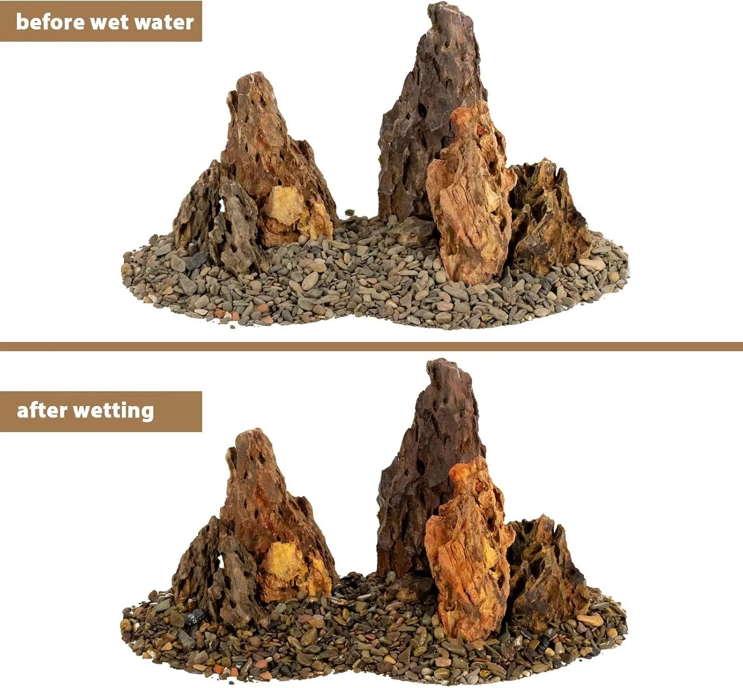 Natural Dragon Stones for Aquarium Decor