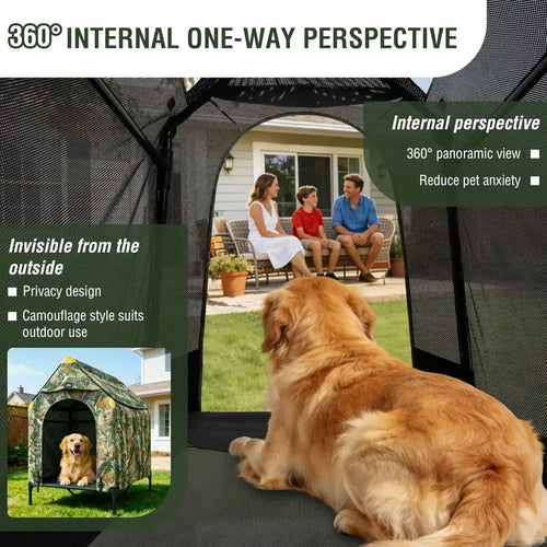 Canvas Outdoor Dog House