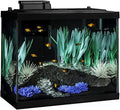20 Gallon Aquarium Kit with LED Lighting and Decor