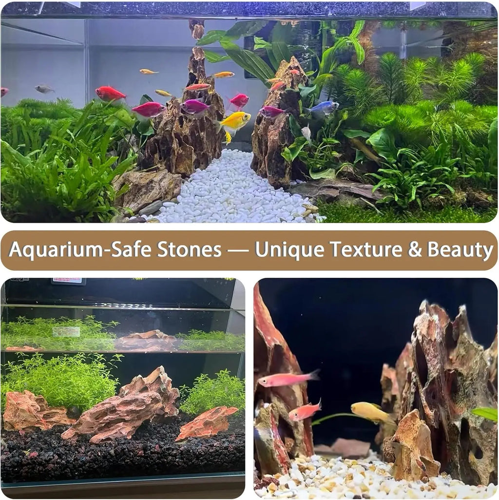 Natural Dragon Stones for Aquarium Decor