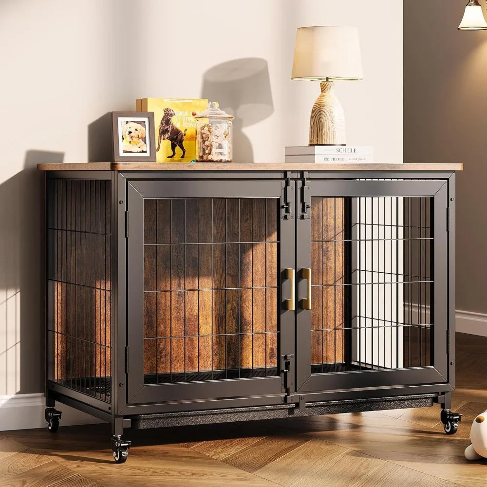 Heavy Duty 37.5 Inch Dog Crate