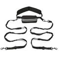 Hands Free Dog Leash Reflective Leash with Waist Bag