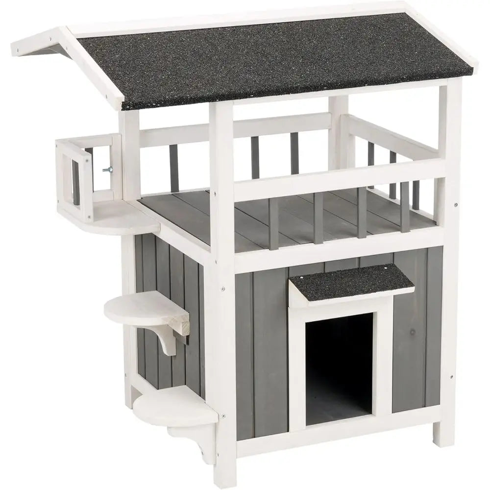 Outdoor Cat House, Weatherproof