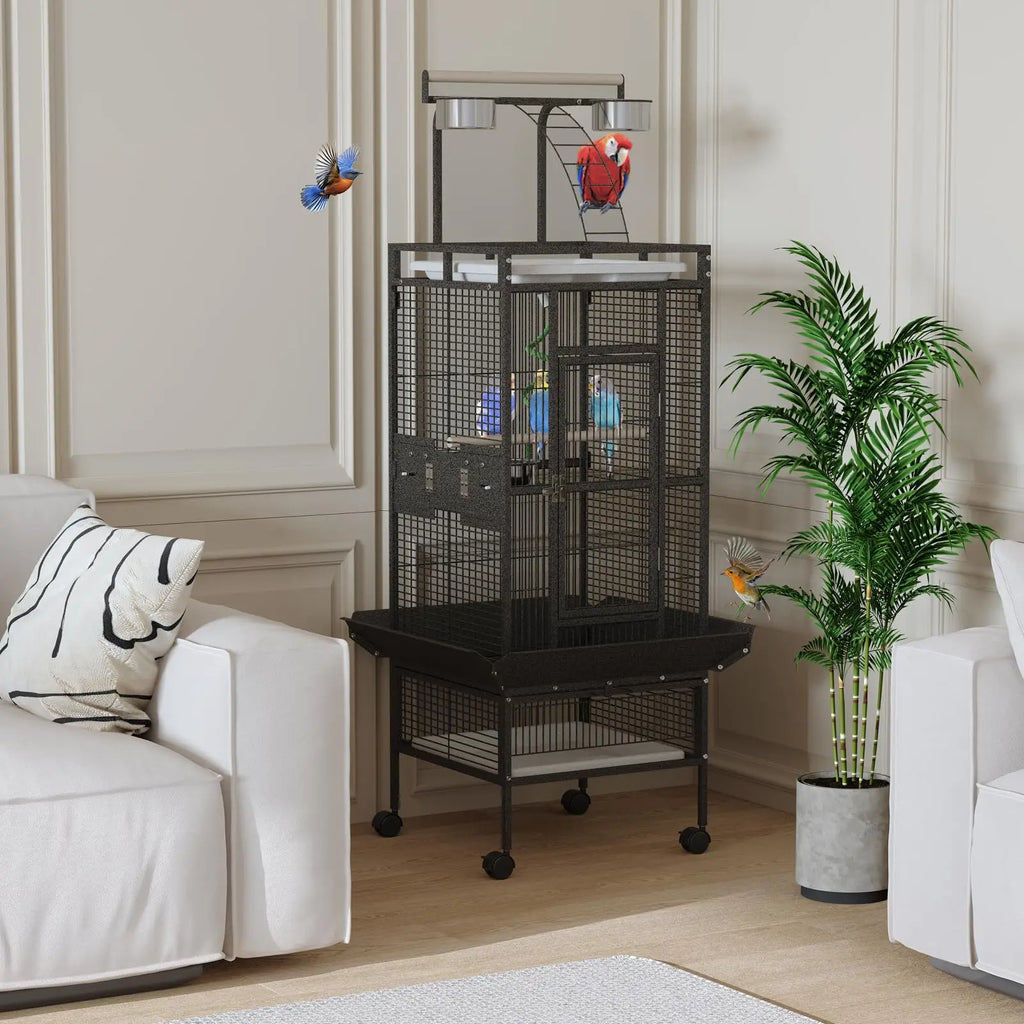 60" Large Metal Bird Cage