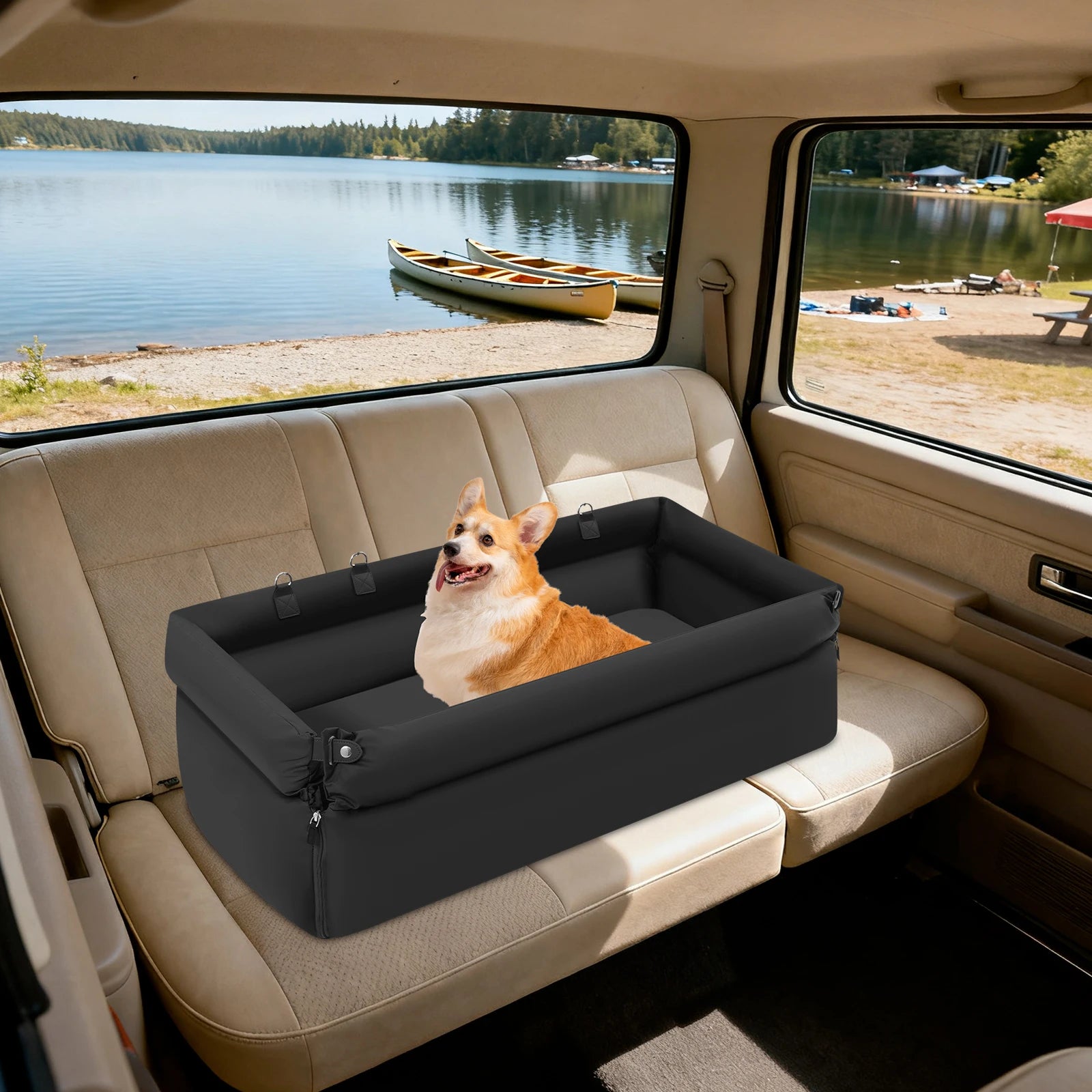 Portable Pet Car Seat/Dog Bed