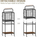 Bird Wrought Iron Cage