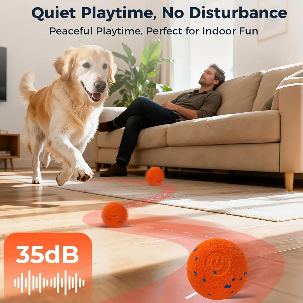 Interactive Dog Toy with Automatic Movement
