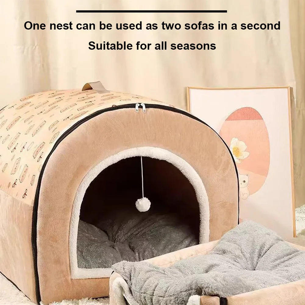 Winter Self-Warming House/ Bed