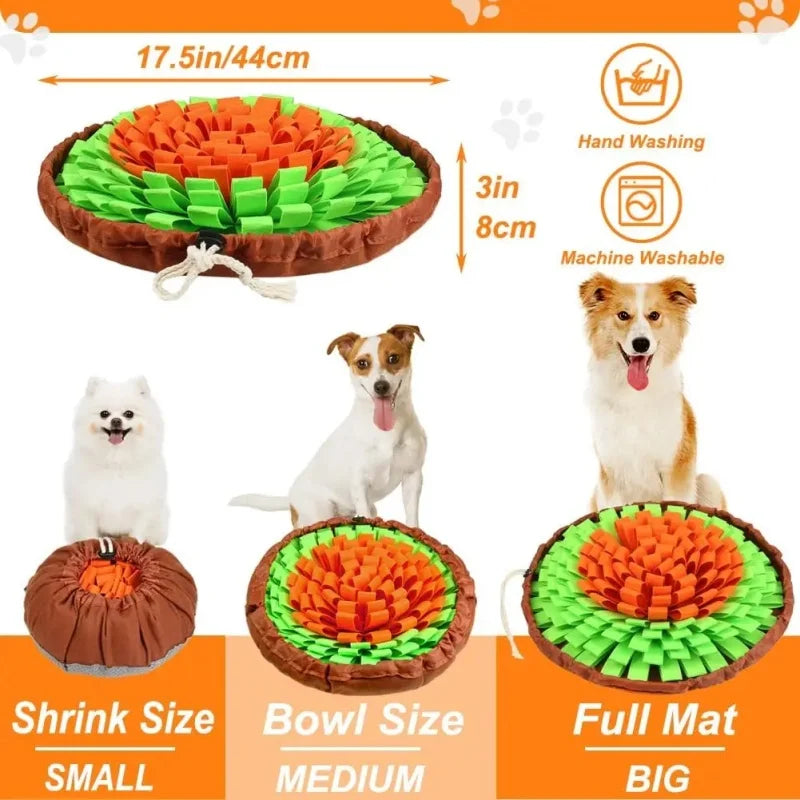 Washable Felt Pet Sniffing Mat