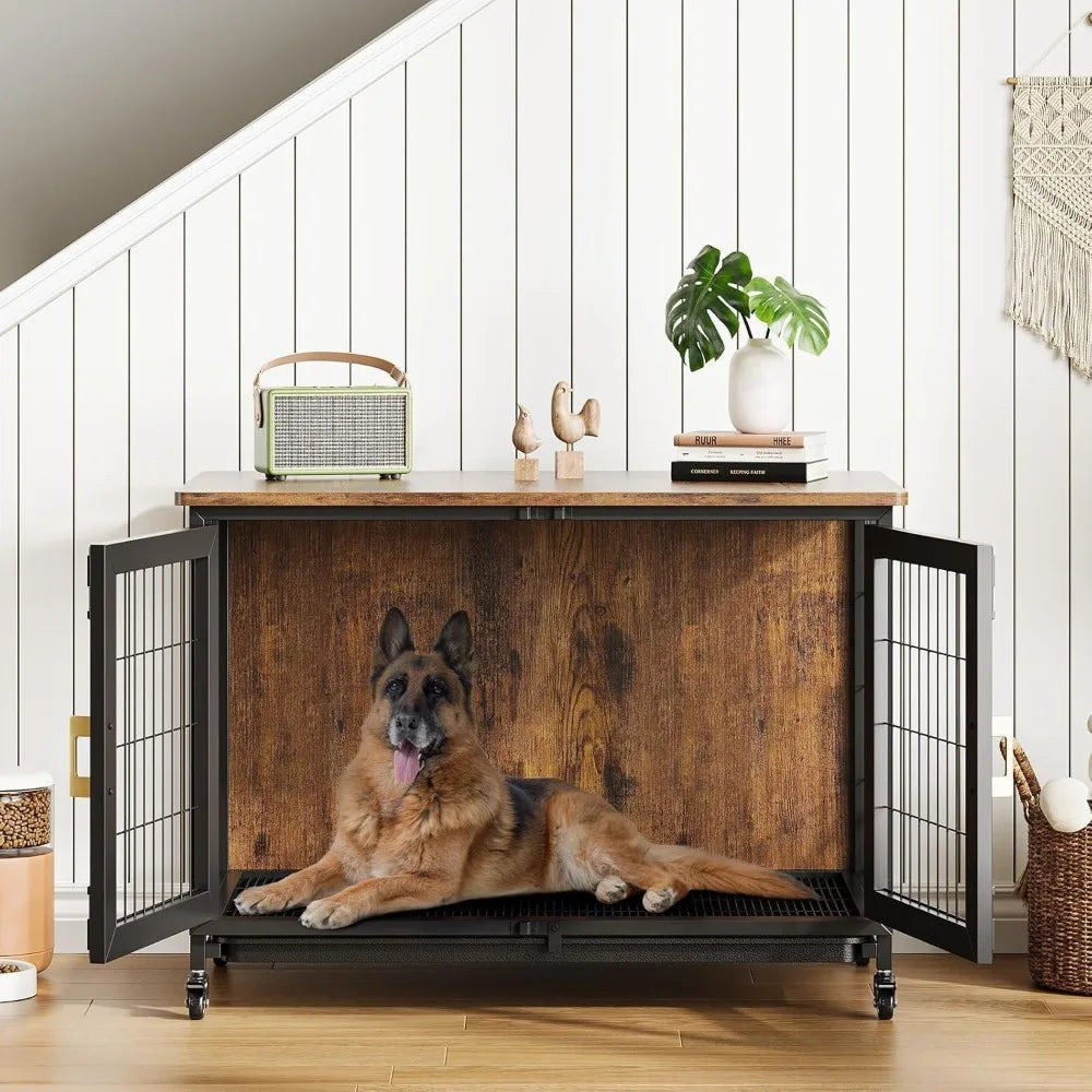 Heavy Duty 37.5 Inch Dog Crate