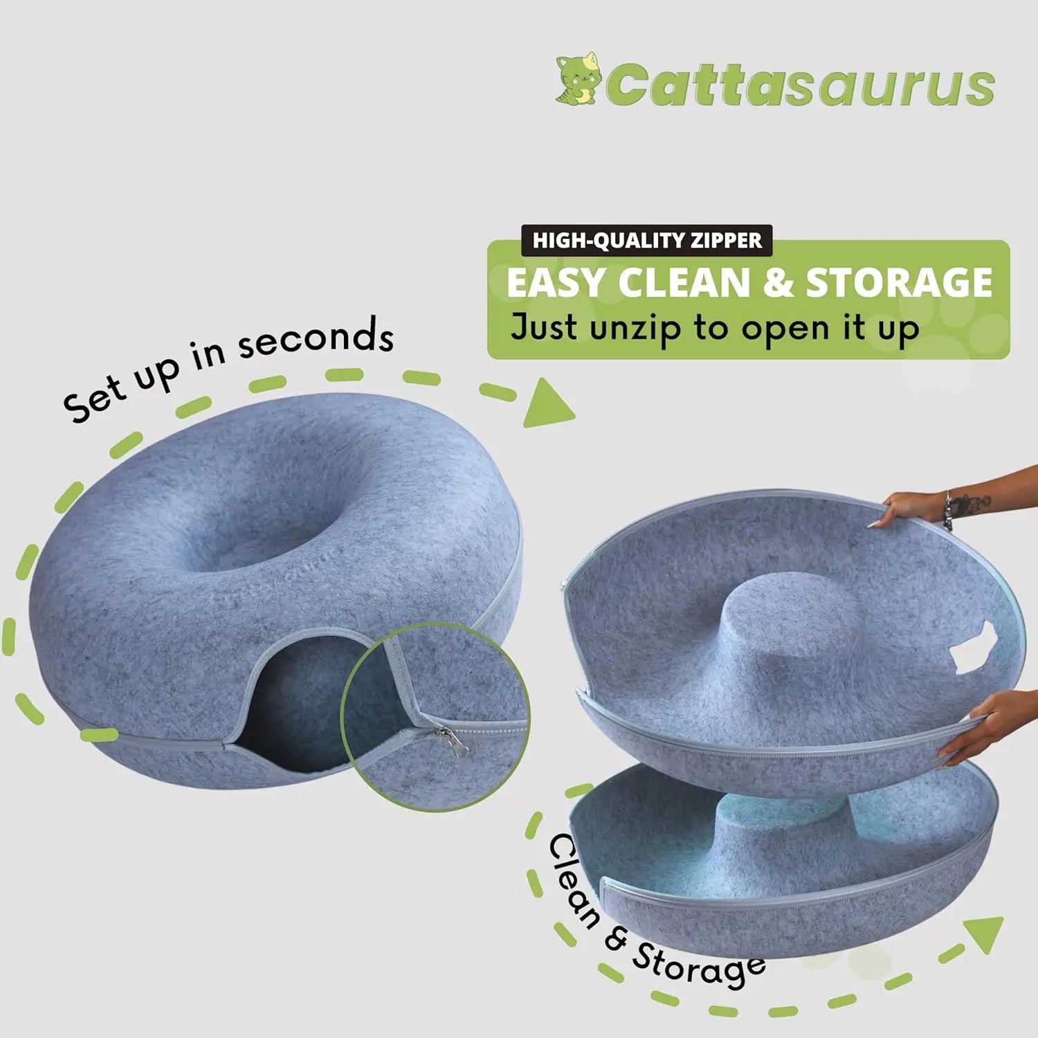 Large Cat Bed for Multiple Cats
