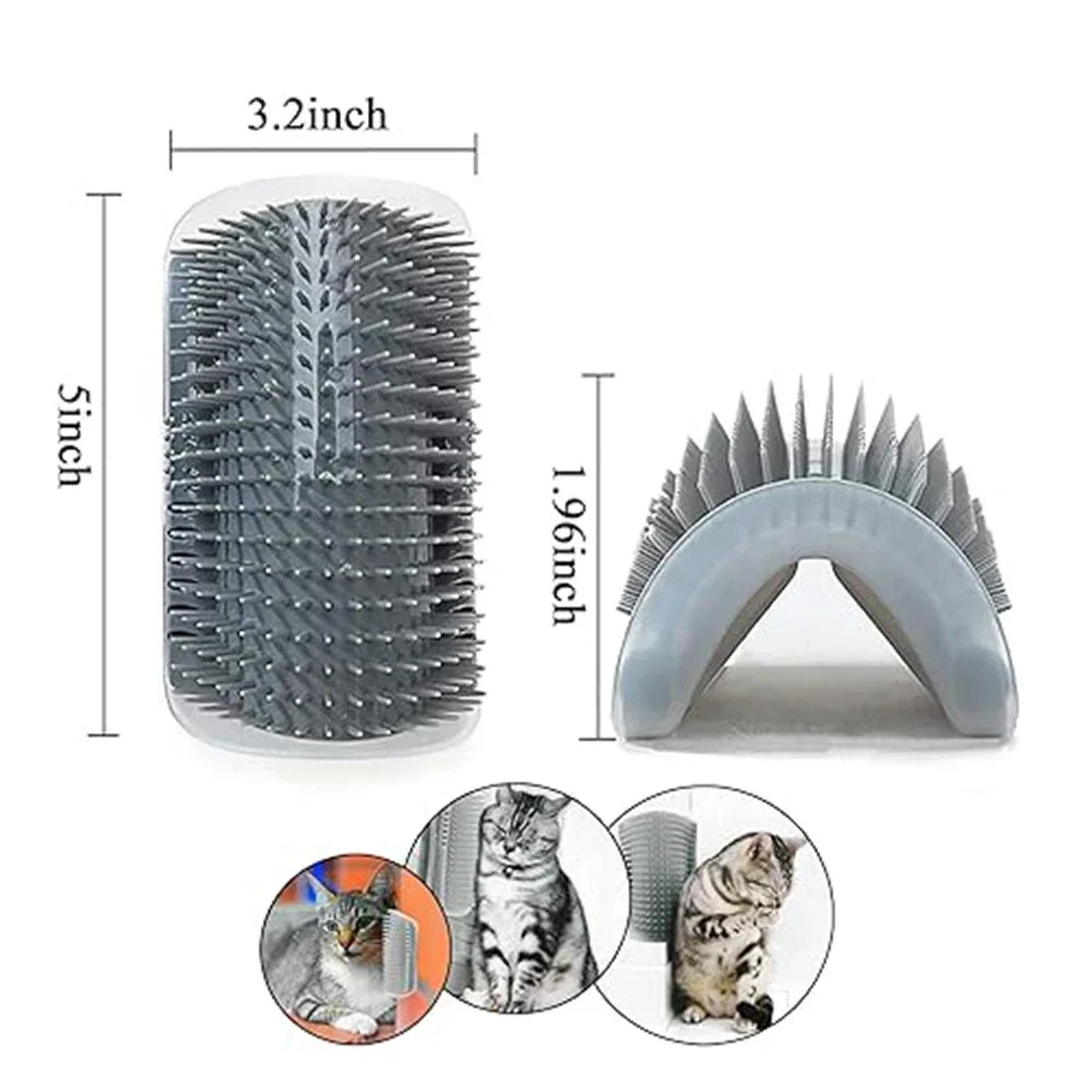 Cat Brush Comb Cat Toy with Catnip