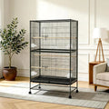 61" Bird Cage with Rolling Stand