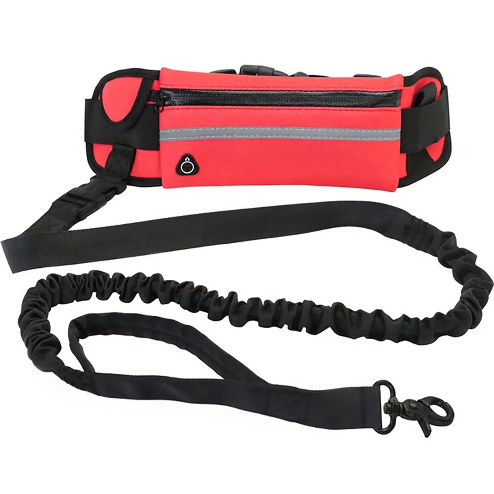 Hands Free Dog Leash Reflective Leash with Waist Bag