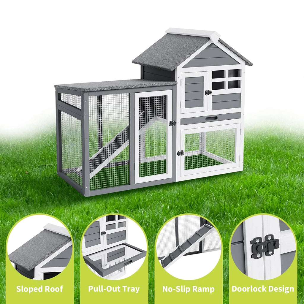 Rabbit Hutch Chicken Cage