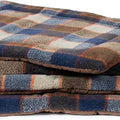 Plaid Berber Dog Bed - Comfort Cushion