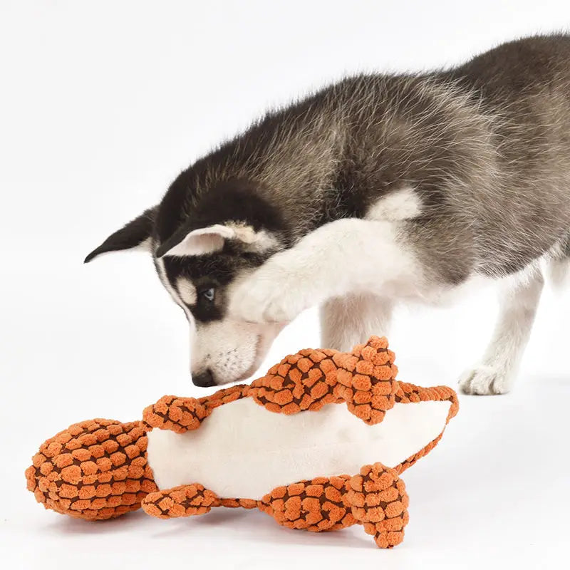 Pets Dog Chew Stuffed Dinosaur