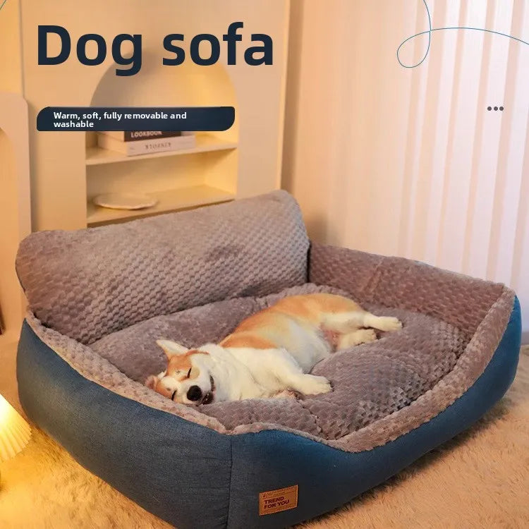 Large Pet Bed, Washable