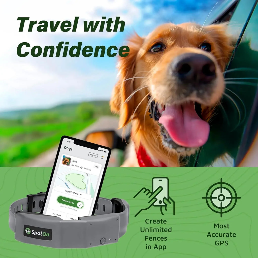 GPS Wireless Dog Fence Collar
