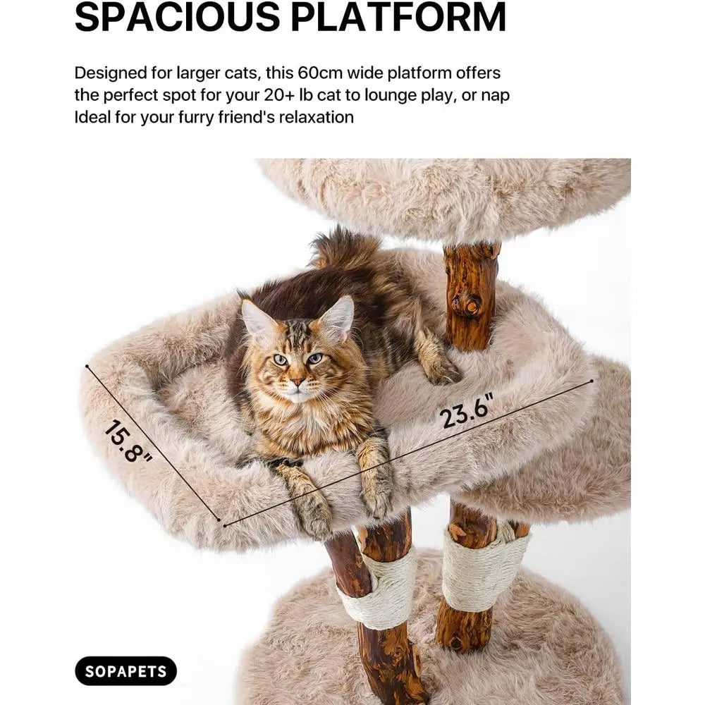 Aesthetic Cat Tree Tower