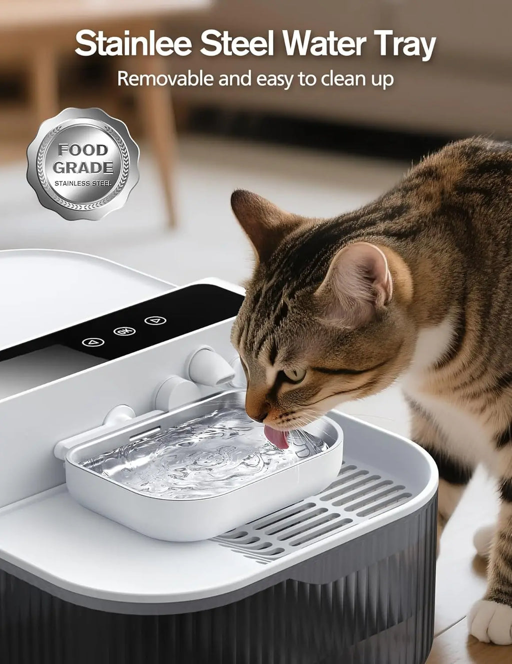 3.5L Wireless Pet Water Fountain