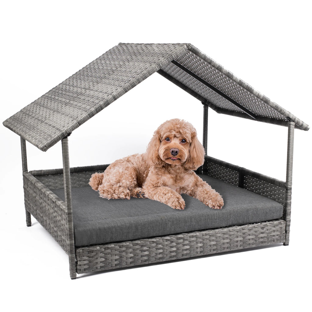 Wicker Dog House, Elevated
