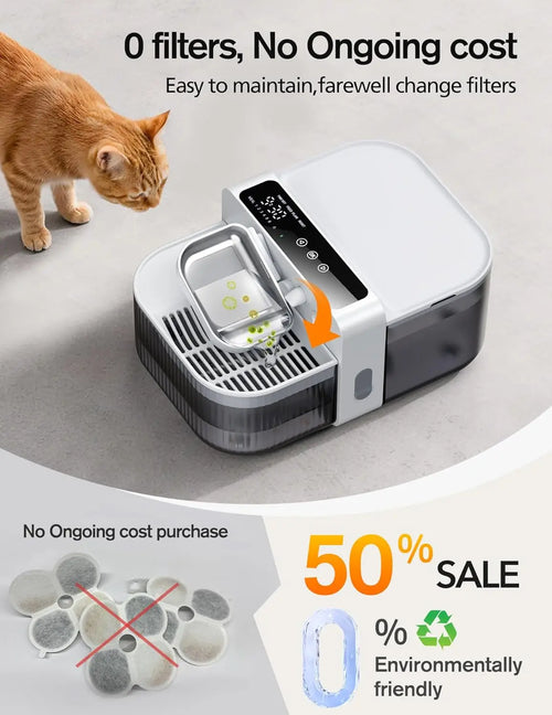 3.5L Wireless Pet Water Fountain