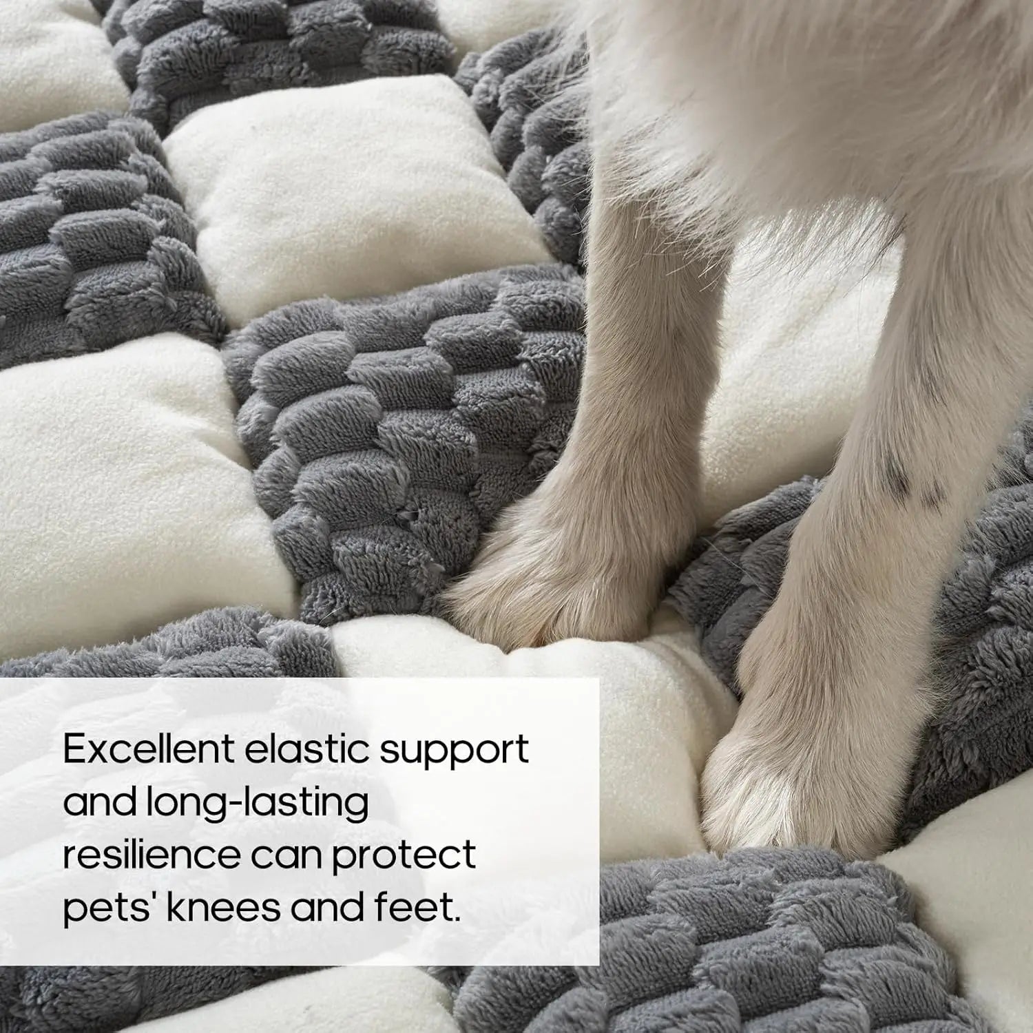 Thick Flannel Dog Bed Mat