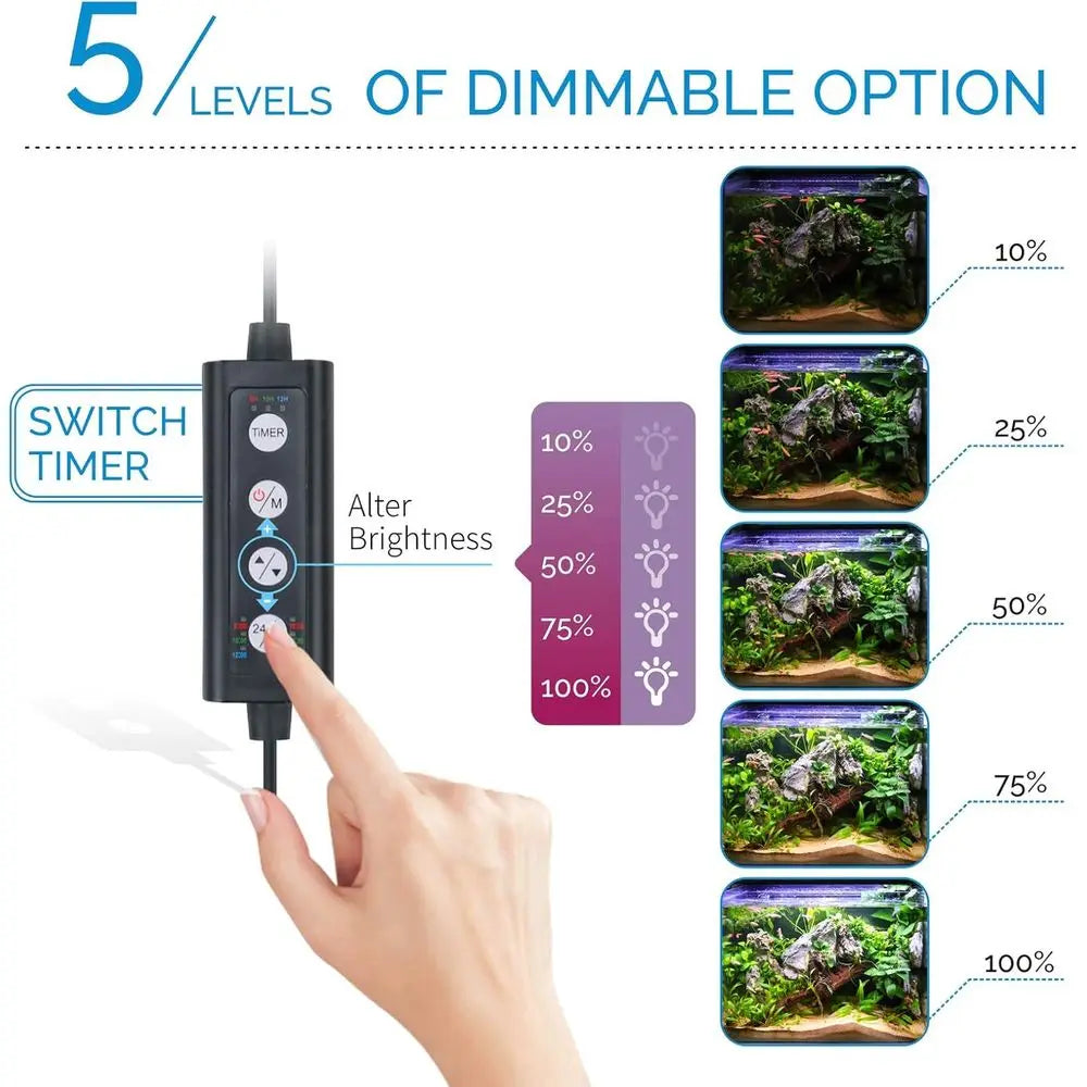 LED Aquarium Light with Timer