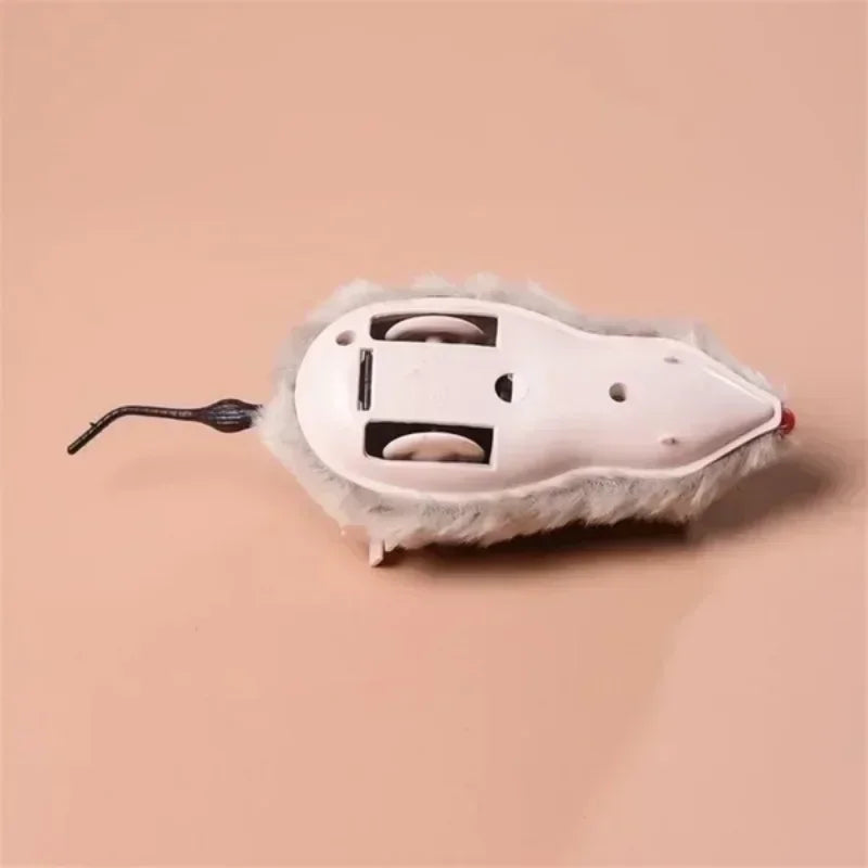 Lifelike Plush Mouse Running Rat Toy